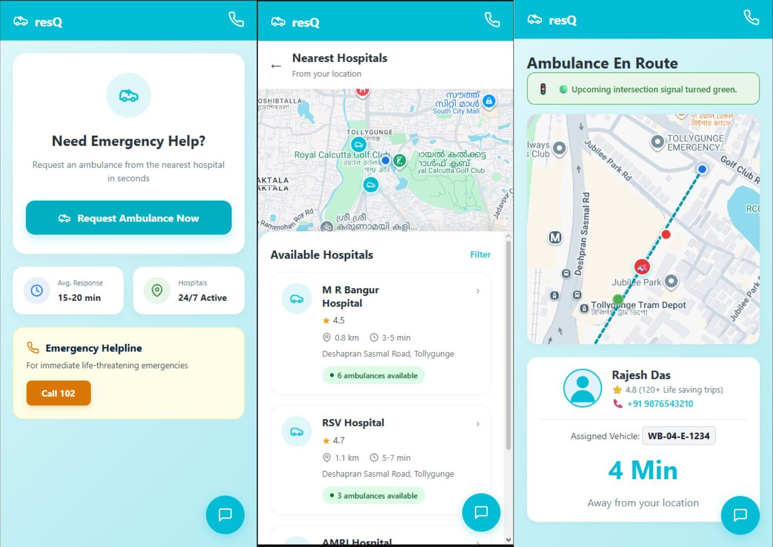 Ambulance Booking App